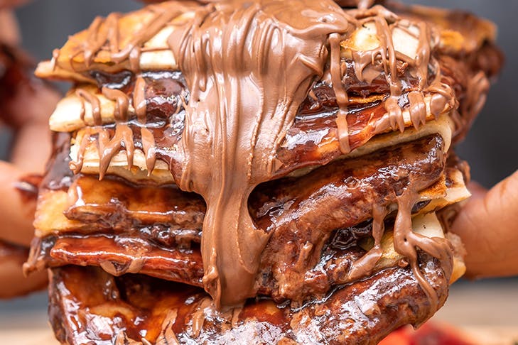 a gooey nutella dessert